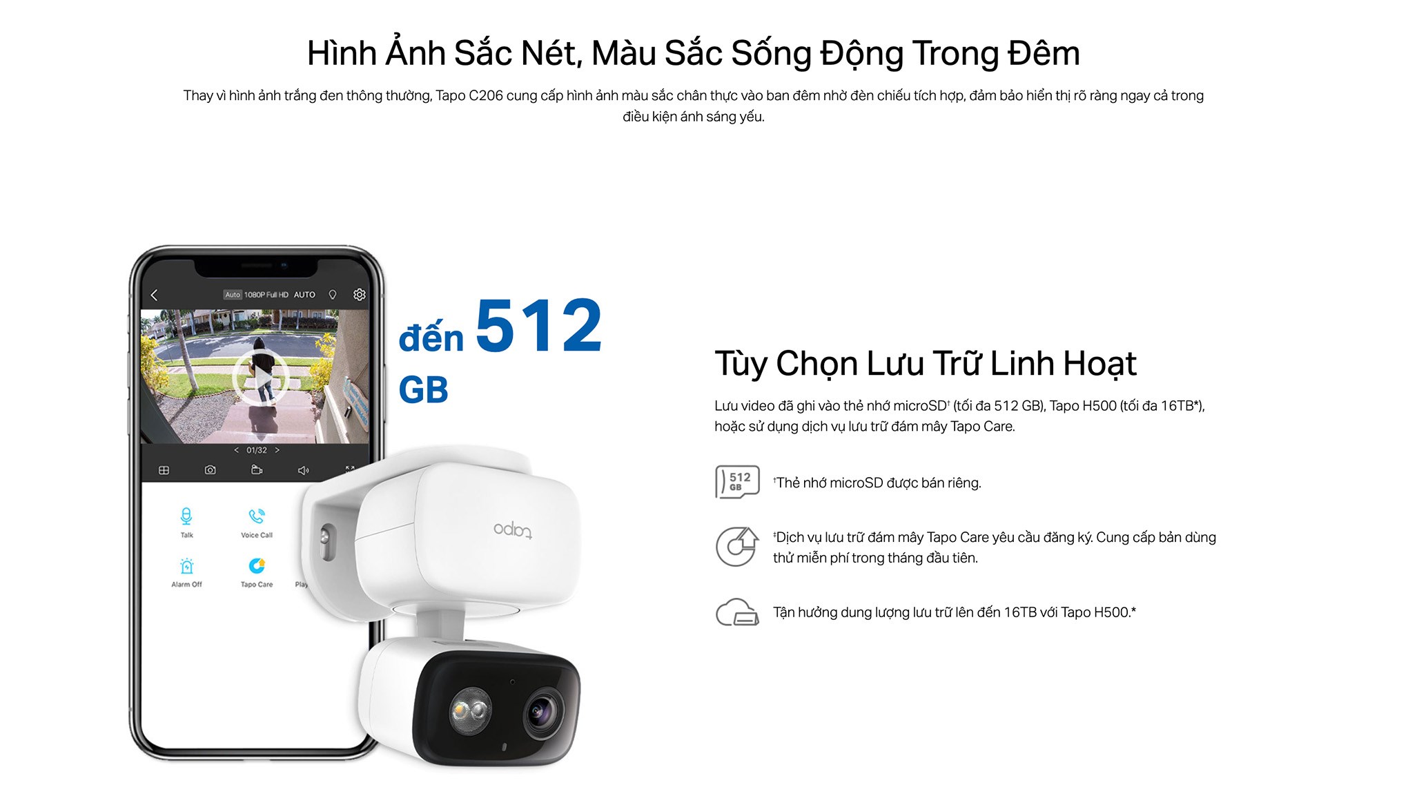 Camera IP Ngoài trời 360 Độ TP-Link Tapo C206