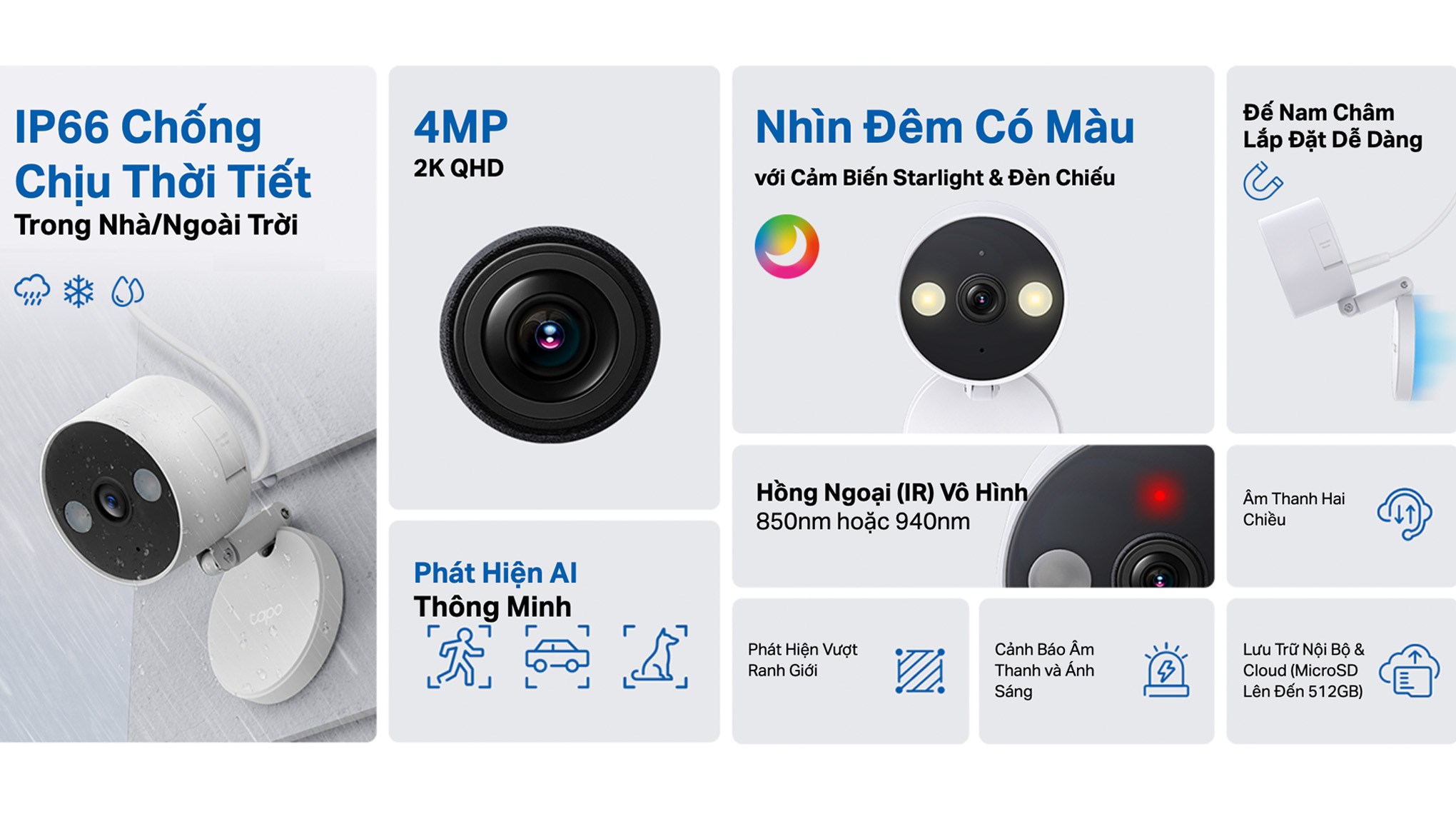 Camera IP Ngoài trời TP-Link Tapo C120