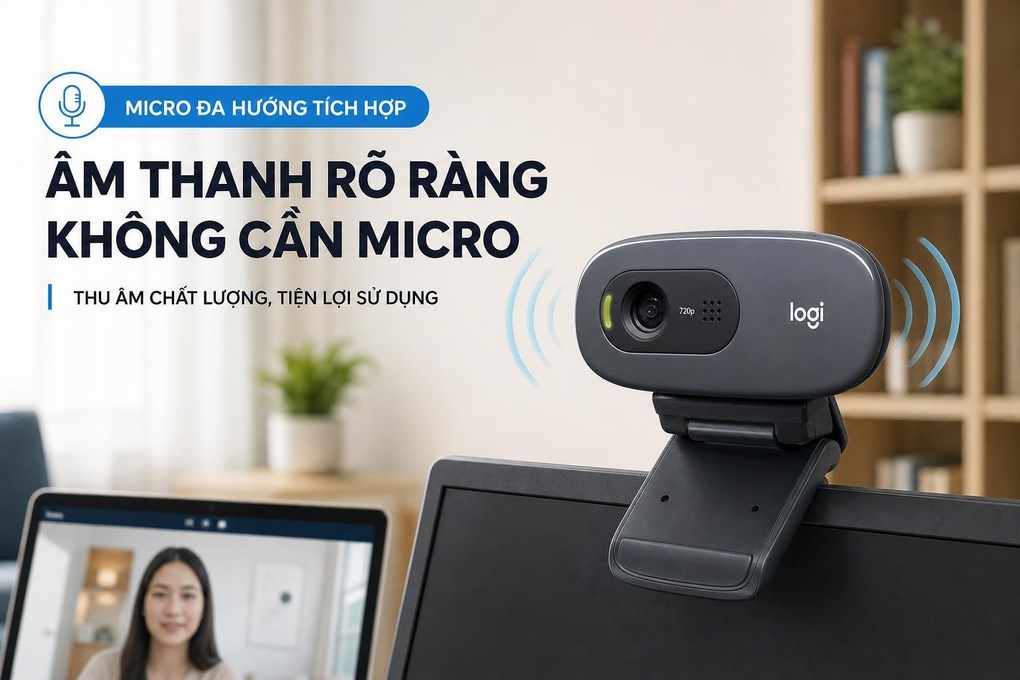 Webcam Logitech HD C270