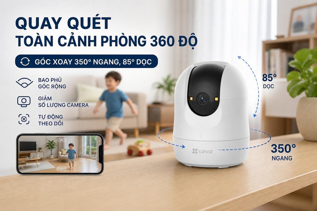 Camera IP 360 Độ 3MP EZVIZ C6N G1