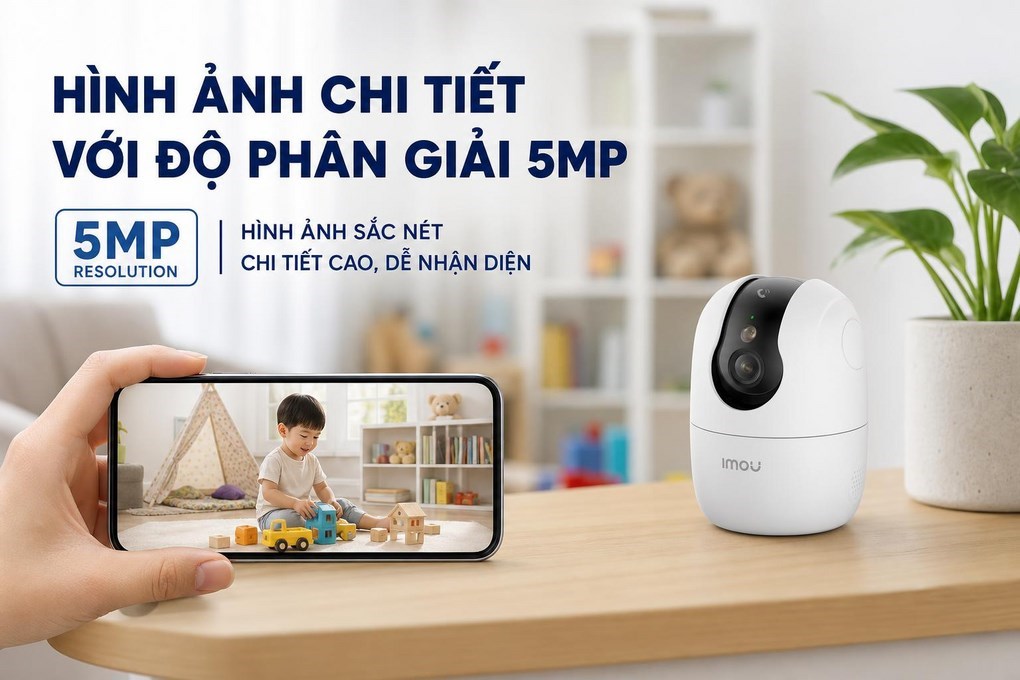 Camera IP 360 Độ 5MP IMOU Ranger 2C TA52P Pro