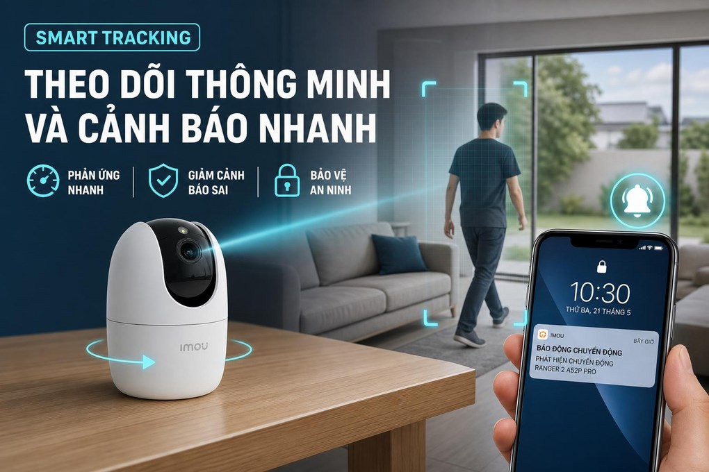 Camera IP 360 Độ IMOU Ranger 2 A52P Pro