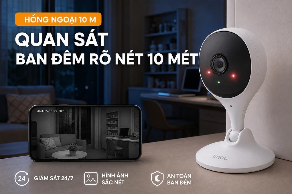 Camera IP 3 MP IMOU Cue 2E C32SP