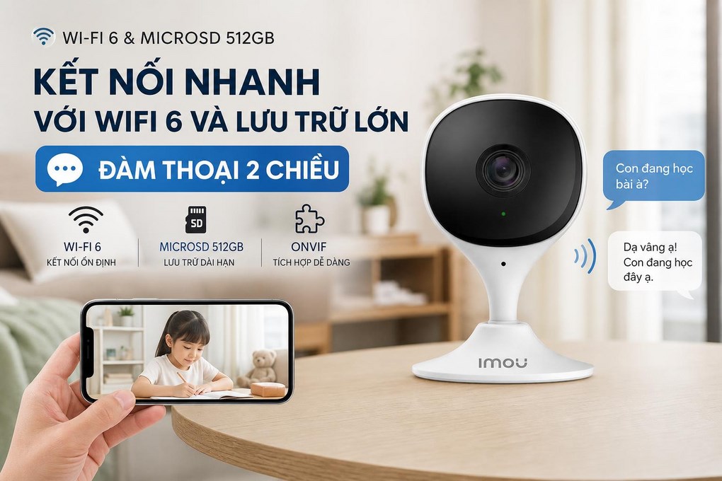 Camera IP 3 MP IMOU Cue 2E C32SP