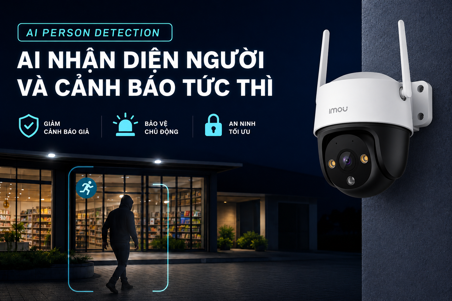 Camera IP Ngoài trời 360 Độ IMOU Cruiser SE+ IPC-S51FEP