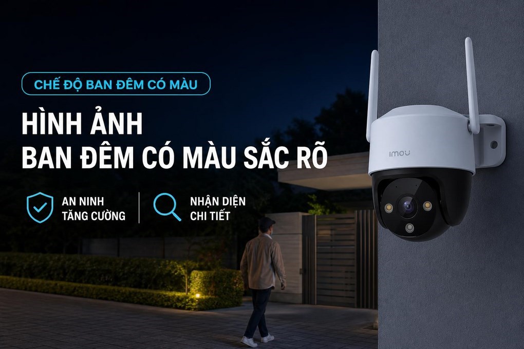 Camera IP Ngoài trời 360 Độ IMOU Cruiser SE+ IPC-S31FEP