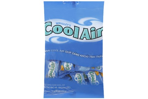Singum Cool Air hương bạc hà - khuynh diệp 116g (40 gói 2 viên)