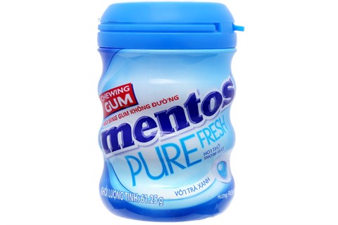 Kẹo Singum không đường Mentos hương Fresh Mint