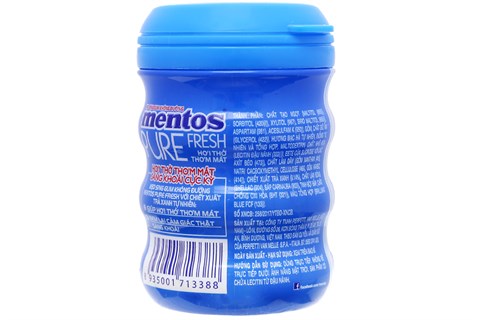 Kẹo Singum không đường Mentos hương Fresh Mint