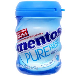 Kẹo cao su không đường Mentos