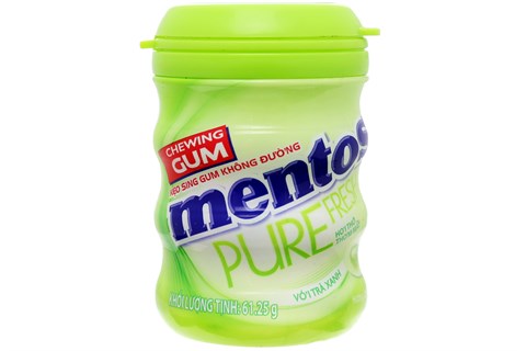 Kẹo Singum không đường Mentos hương Lime Mint
