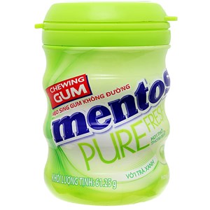 Kẹo cao su không đường Mentos