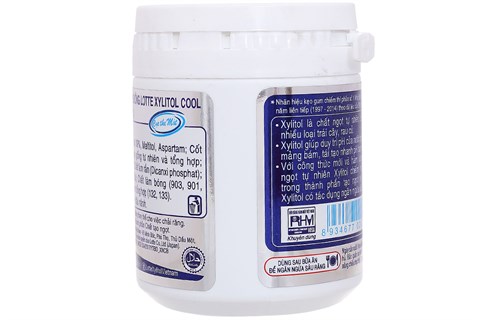 Kẹo cao su Không đường Xylitol Cool 145g-2