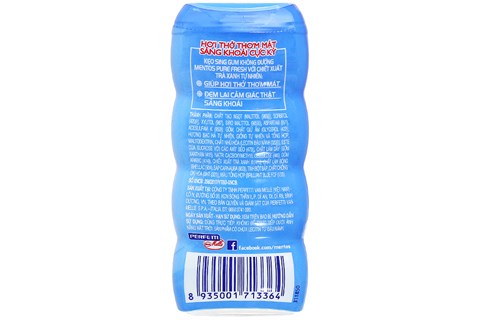 Kẹo cao su Không đường Mentos 28g-2