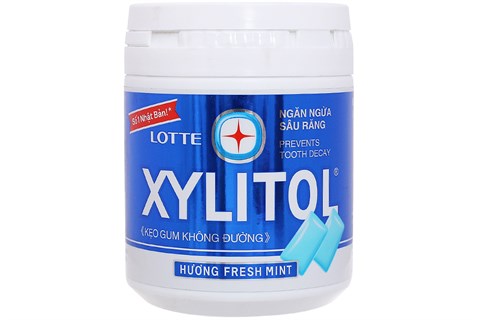 Kẹo cao su Xylitol Fresh Mint 145g