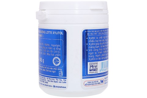 Kẹo cao su Xylitol Fresh Mint 145g