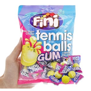Kẹo cao su Fini Tennis Ball Gum gói 80g