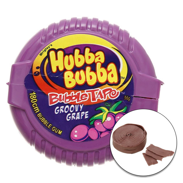 Kẹo gum Hubba Bubba nho 56g