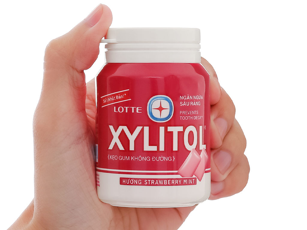 Kẹo không đường Lotte vị dâu tại Bách hoá XANH