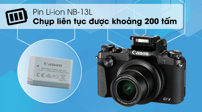 Máy ảnh Canon Powershot G1X Mark III