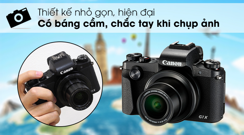 Máy ảnh Canon Powershot G1X Mark III