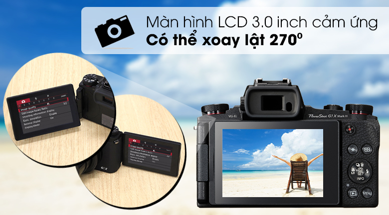 Máy ảnh Canon Powershot G1X Mark III