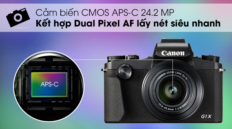 Máy ảnh Canon Powershot G1X Mark III