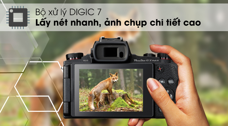 Máy ảnh Canon Powershot G1X Mark III