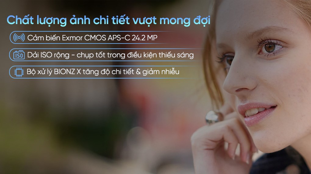 Máy ảnh kỹ thuật số Sony Alpha 6400 ILCE-6400/B AP2