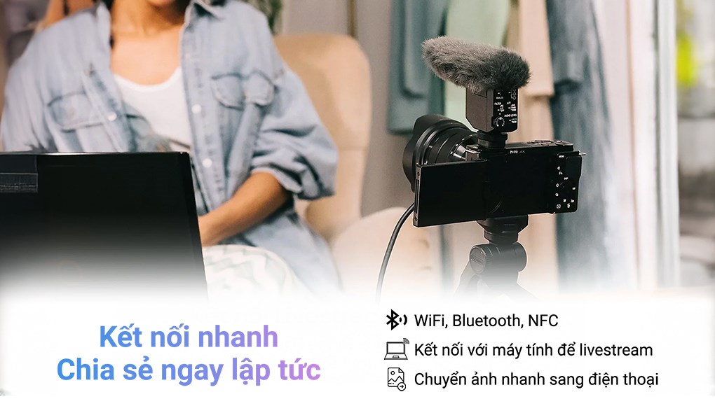 Máy ảnh kỹ thuật số Sony Alpha 6400 ILCE-6400KBQAP2