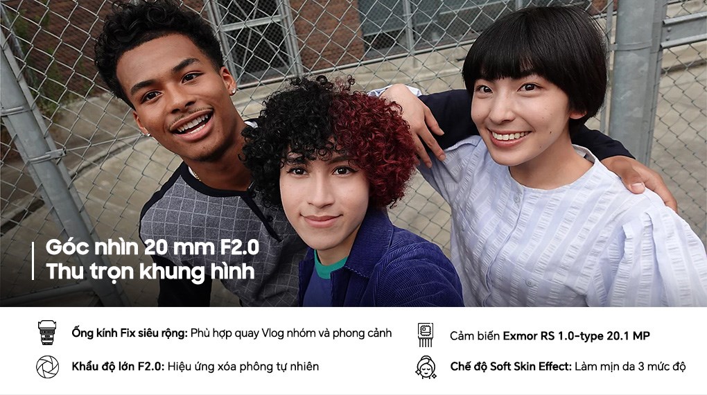 Máy ảnh Vlog Sony ZV-1F