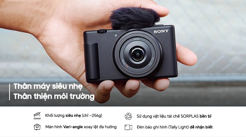 Máy ảnh Vlog Sony ZV-1F