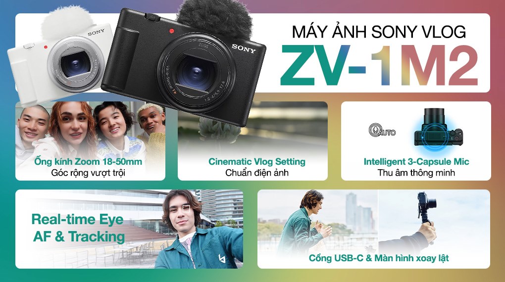Máy ảnh Vlog Sony ZV-1M2
