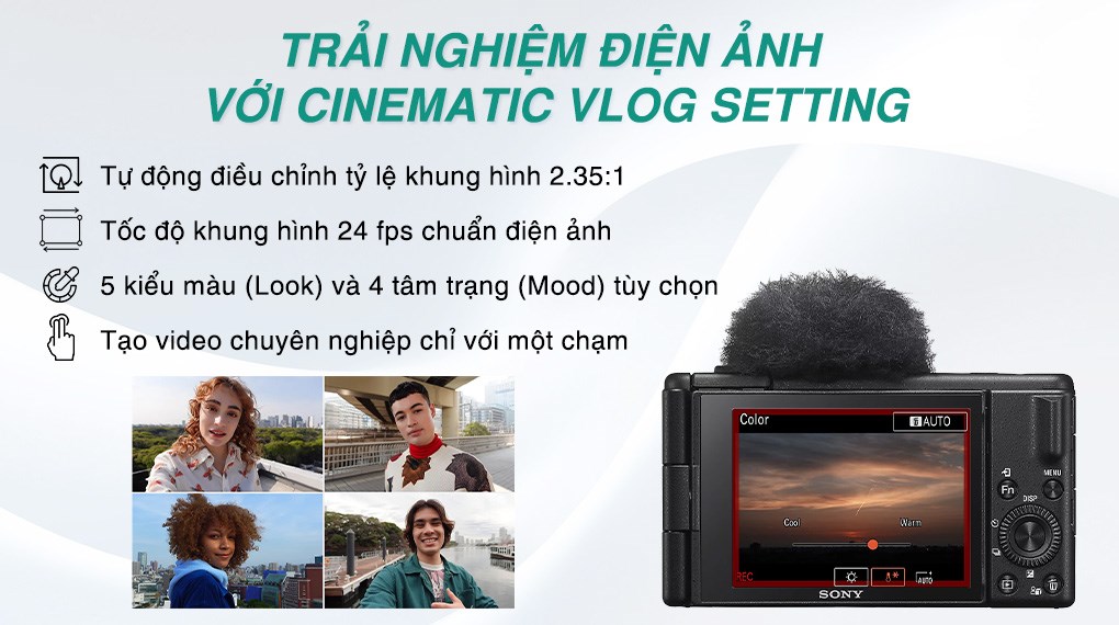 Máy ảnh Vlog Sony ZV-1M2