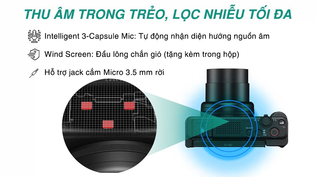 Máy ảnh Vlog Sony ZV-1M2