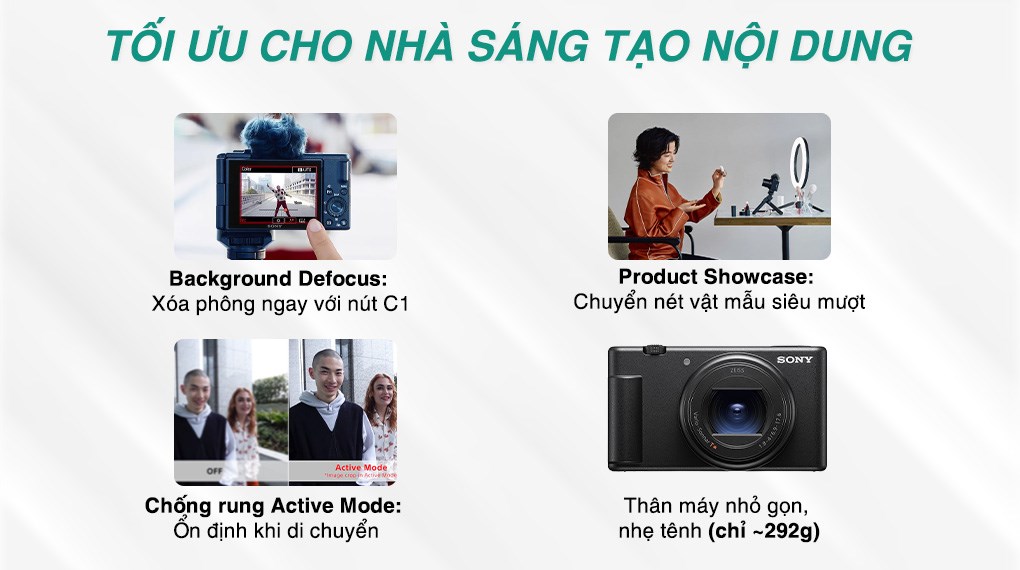 Máy ảnh Vlog Sony ZV-1M2