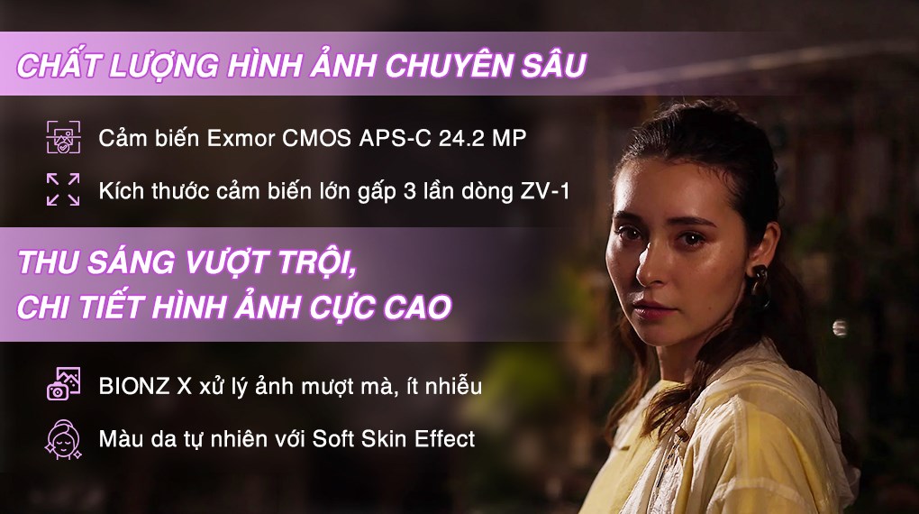 Máy ảnh Vlog Sony ZV-E10