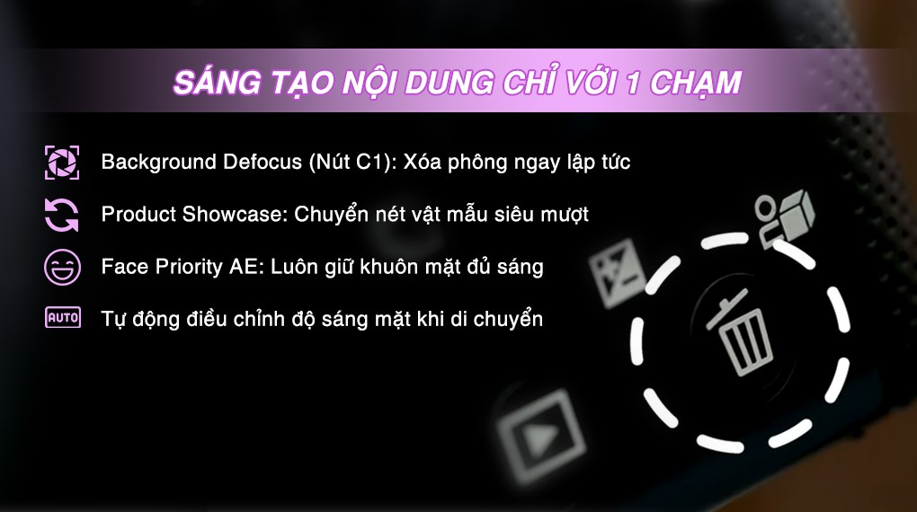 Máy ảnh Vlog Sony ZV-E10