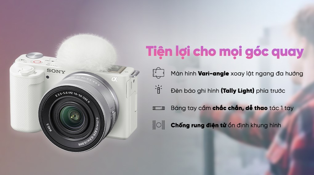 Máy ảnh Vlog Sony ZV-E10K