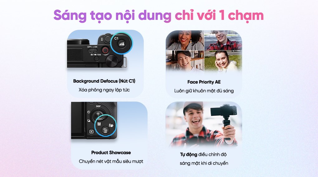 Máy ảnh Vlog Sony ZV-E10K