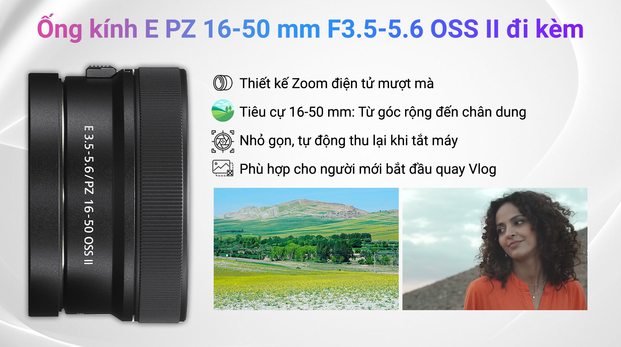 Máy ảnh Vlog Sony ZV-E10M2K