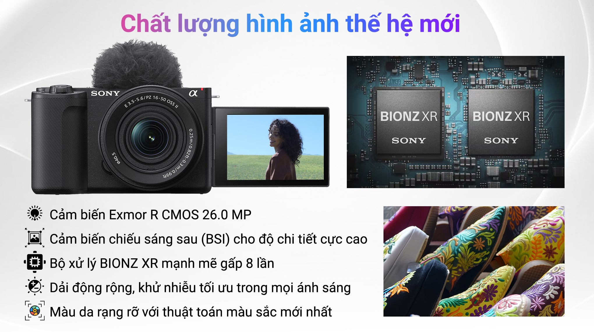 Máy ảnh Vlog Sony ZV-E10M2K