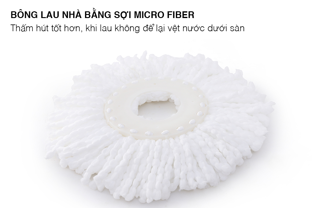 Bộ lau nhà 360 Delites 209 Màu Xanh Dương