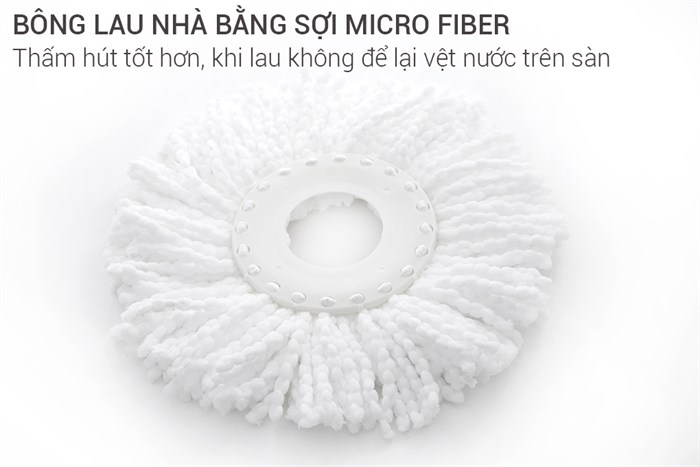 Bộ lau nhà Delites 601 Màu Inox