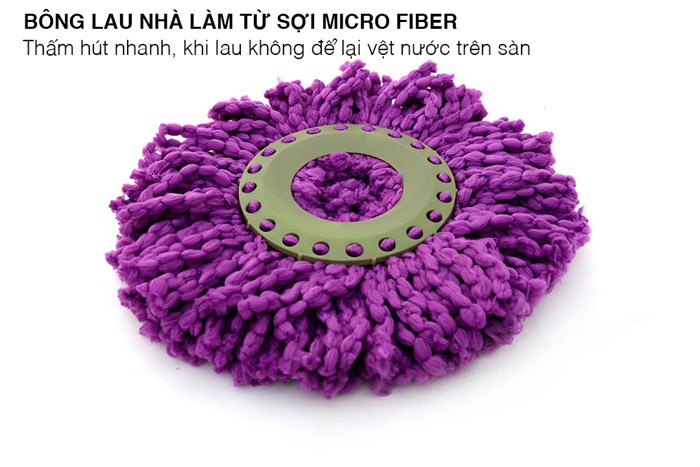 Bộ lau nhà 360 DMX-X4 Màu Đỏ