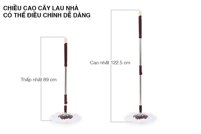 Bộ lau nhà DMX BL001 Màu Nâu