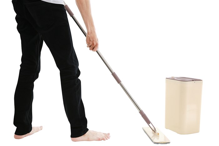 Bộ lau nhà 360 Tashuan Ts-5327 Màu Nâu nhạt