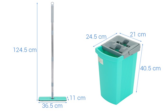 Bộ lau nhà Hommy BH-M800 Màu Xanh lá