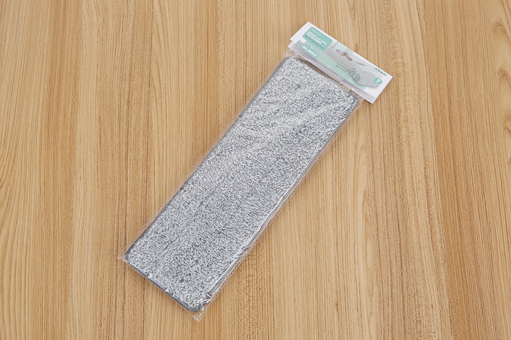 Bộ 2 bông lau nhà 33.5 x 11.5 cm Hommy BH-M800-FMR Màu Xám