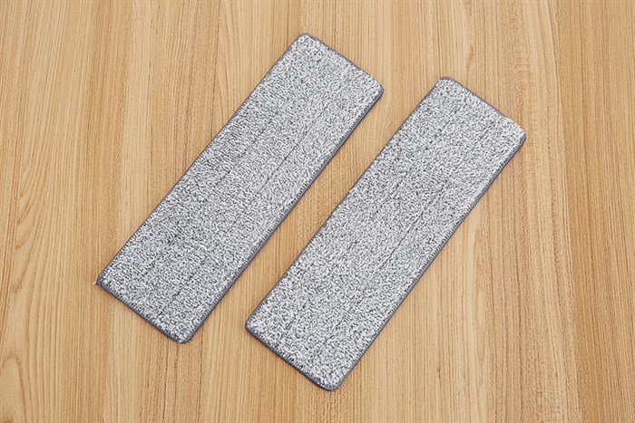 Bộ 2 bông lau nhà 33.5 x 11.5 cm Hommy BH-M800-FMR Màu Xám